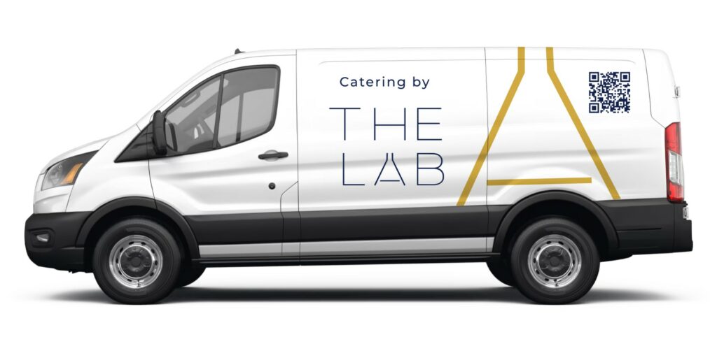 Smart Table Catering van
